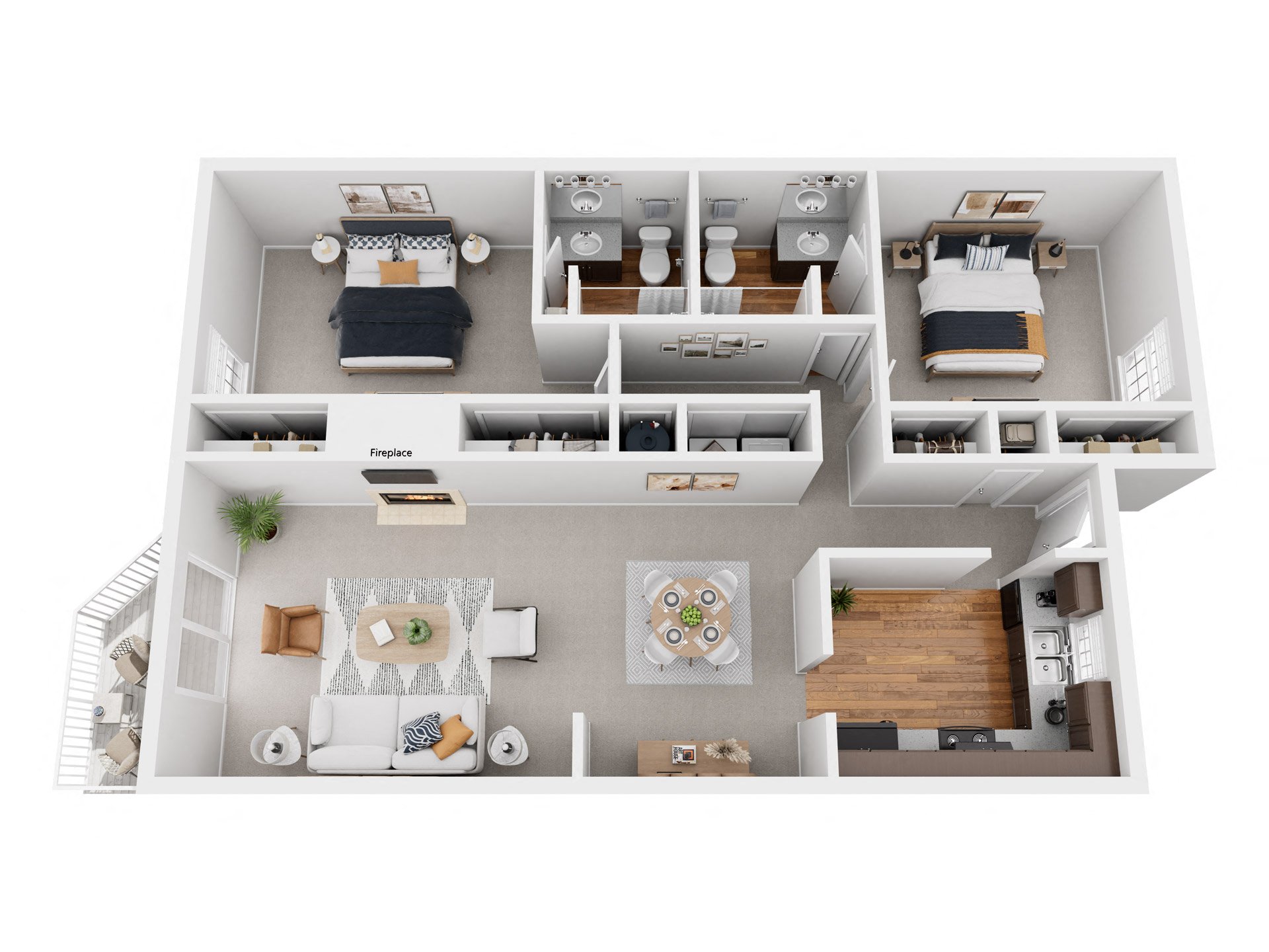 B2 floor plan